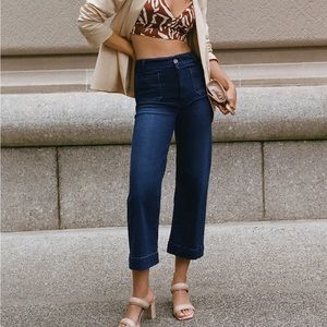 Pilcro Skipper - Dark Wash